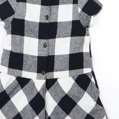 Young Dimension Boys Grey Check  A-Line  Size 18-24 Months