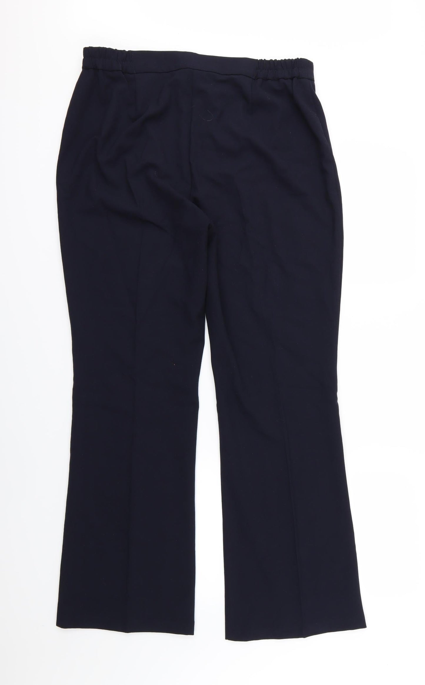 Womens UK Size 16 Agenda Regular Fit  Blue Trousers