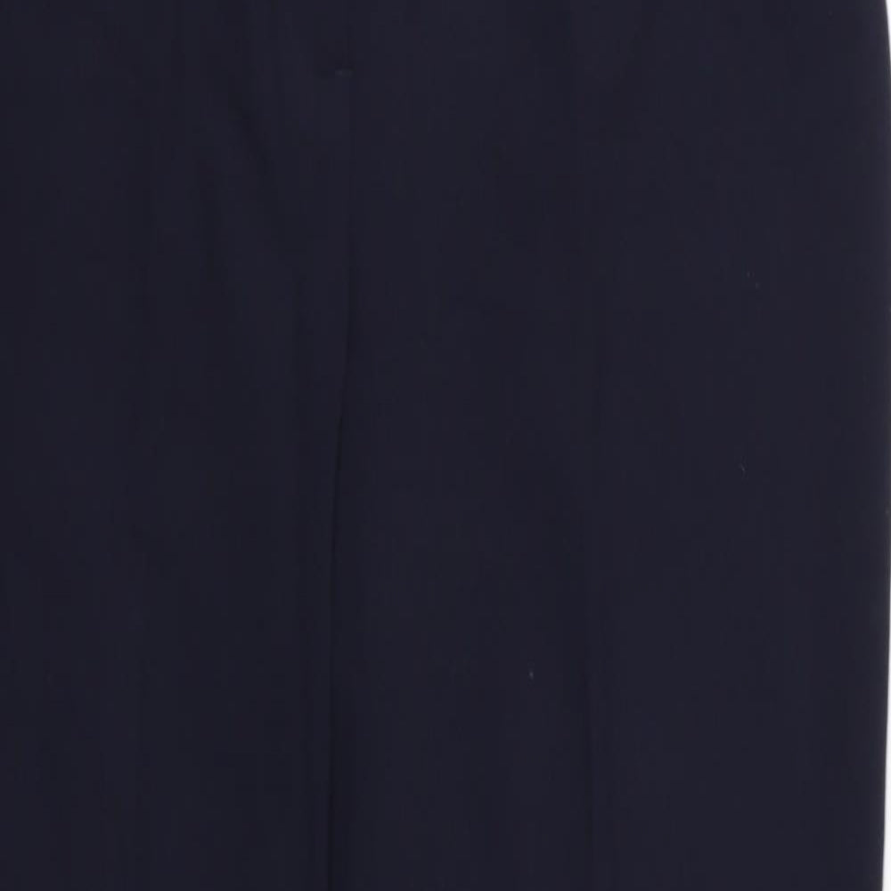 Womens UK Size 16 Agenda Regular Fit  Blue Trousers