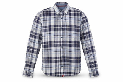 Mens UK Size M D555 Blue  Button-Up Long Sleeve Casual Shirt