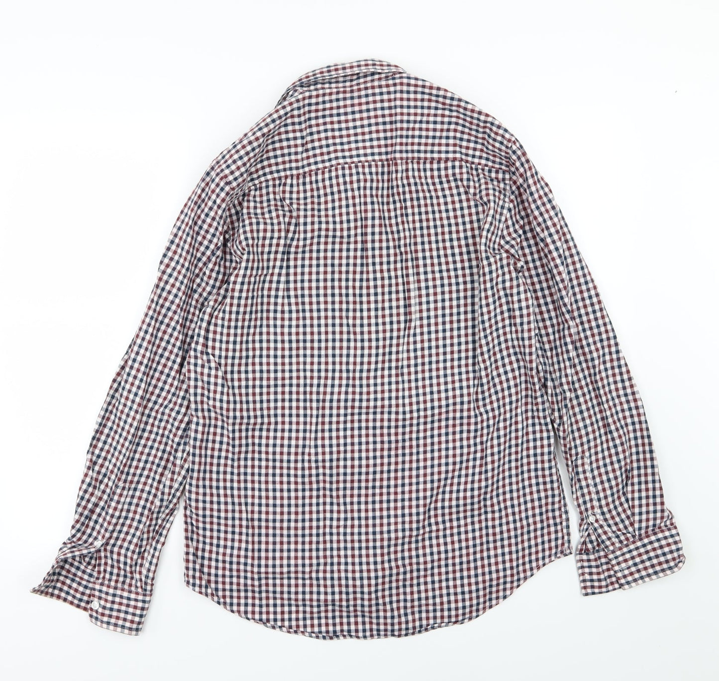 F&F Mens Multicoloured Striped Jersey  Button-Up Size M