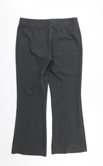 Womens UK Size 16 Papaya Regular Fit  Grey Trousers