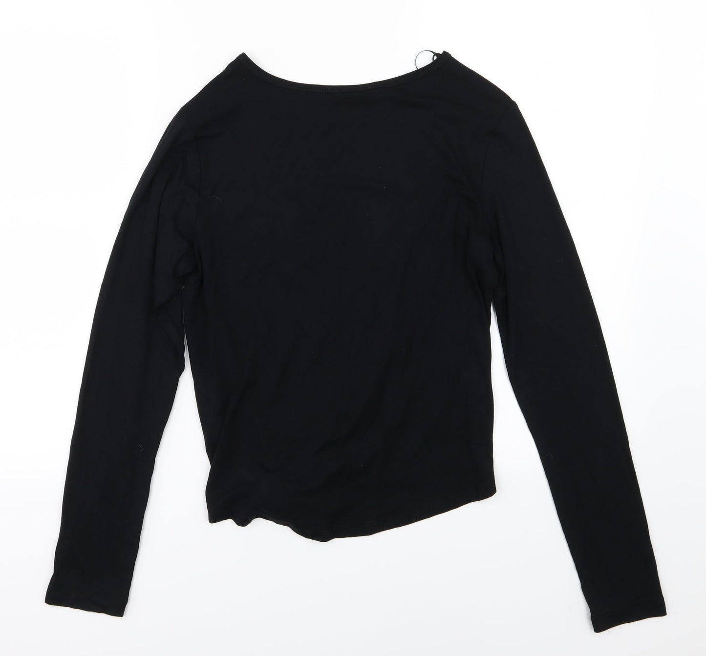 Womens UK Size 12 Select Black Basic T-Shirt