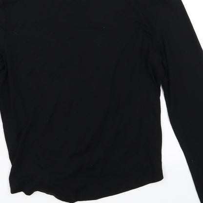 Womens UK Size 12 Select Black Basic T-Shirt