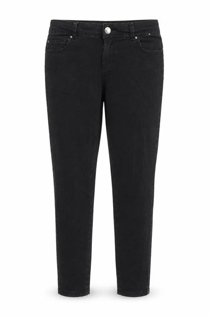 Womens UK Size 12 Denim & Co. Regular Fit Skinny Black Jeans