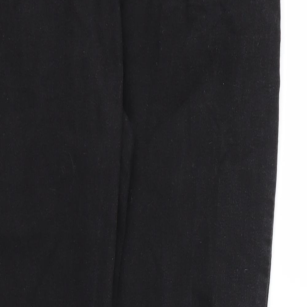 Denim & Co. Womens Black  Denim Skinny Jeans Size 12 L27 in