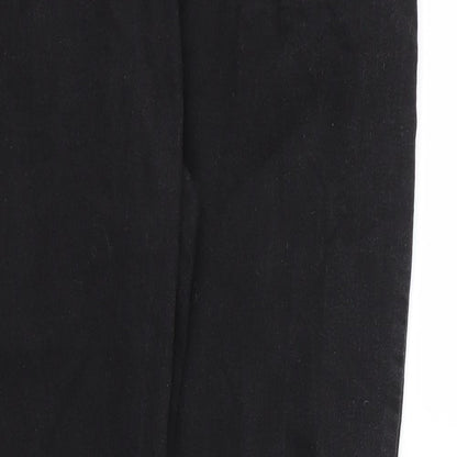 Denim & Co. Womens Black  Denim Skinny Jeans Size 12 L27 in