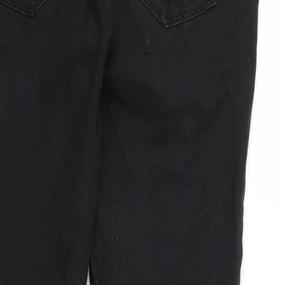 Denim & Co. Womens Black  Denim Skinny Jeans Size 12 L27 in