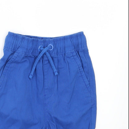 George Boys Blue   Cropped Trousers Size 12-18 Months