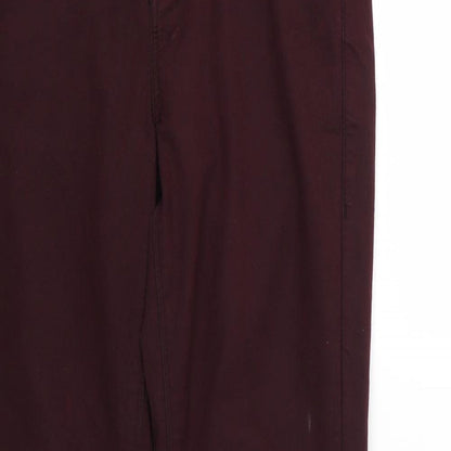 Topshop Womens Purple  Denim Skinny Jeans Size 30 L30 in