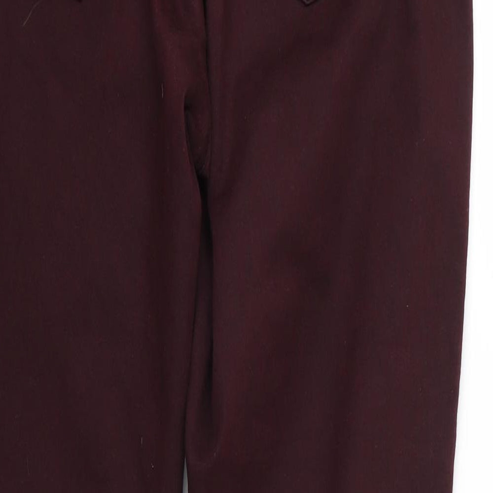 Topshop Womens Purple  Denim Skinny Jeans Size 30 L30 in