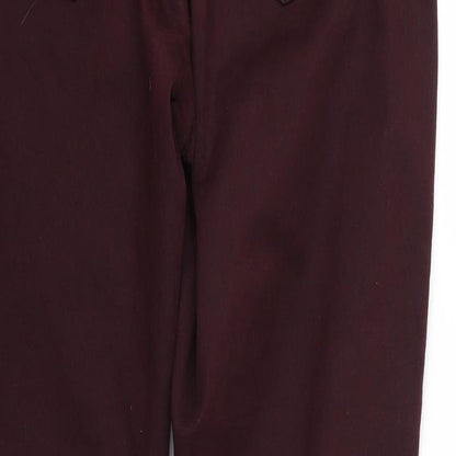 Topshop Womens Purple  Denim Skinny Jeans Size 30 L30 in