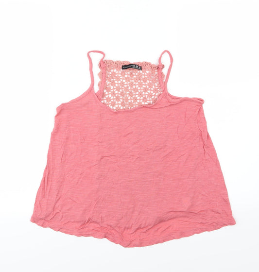 Primark Womens Pink  Jersey Basic Tank Size 12