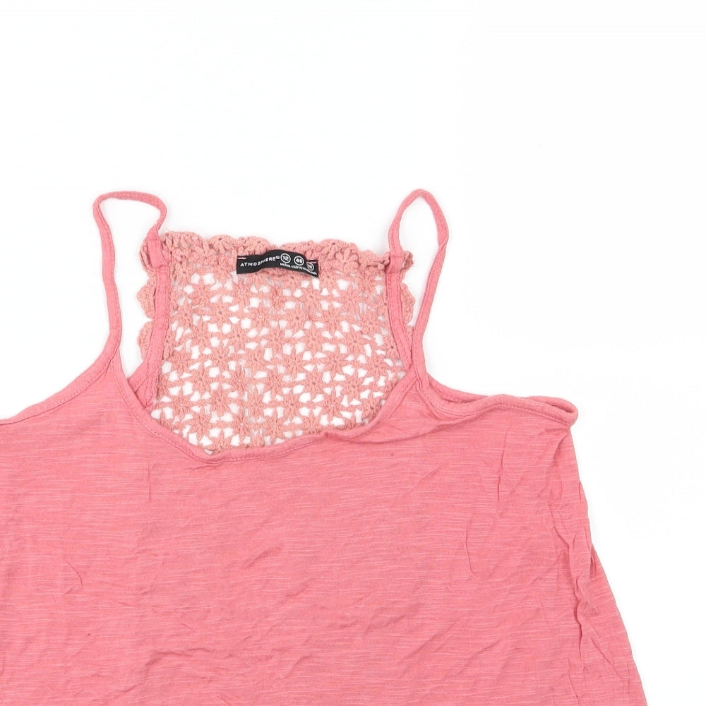 Primark Womens Pink  Jersey Basic Tank Size 12