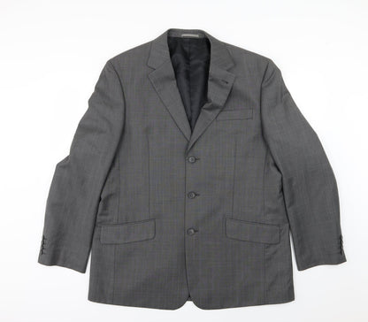 Mens UK Size 44 NEXT Regular Grey Suit Jacket