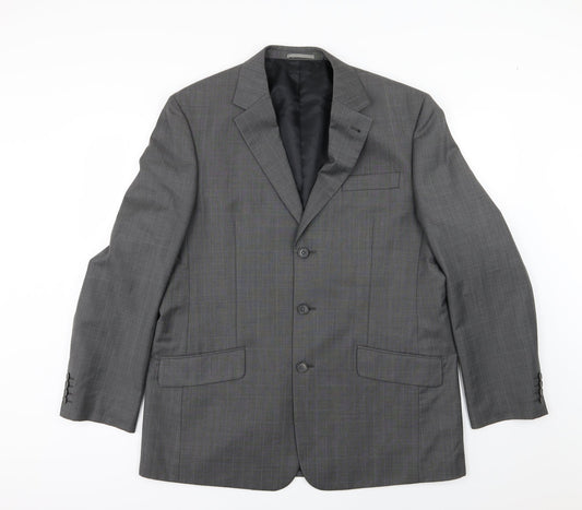 Mens UK Size 44 NEXT Regular Grey Suit Jacket