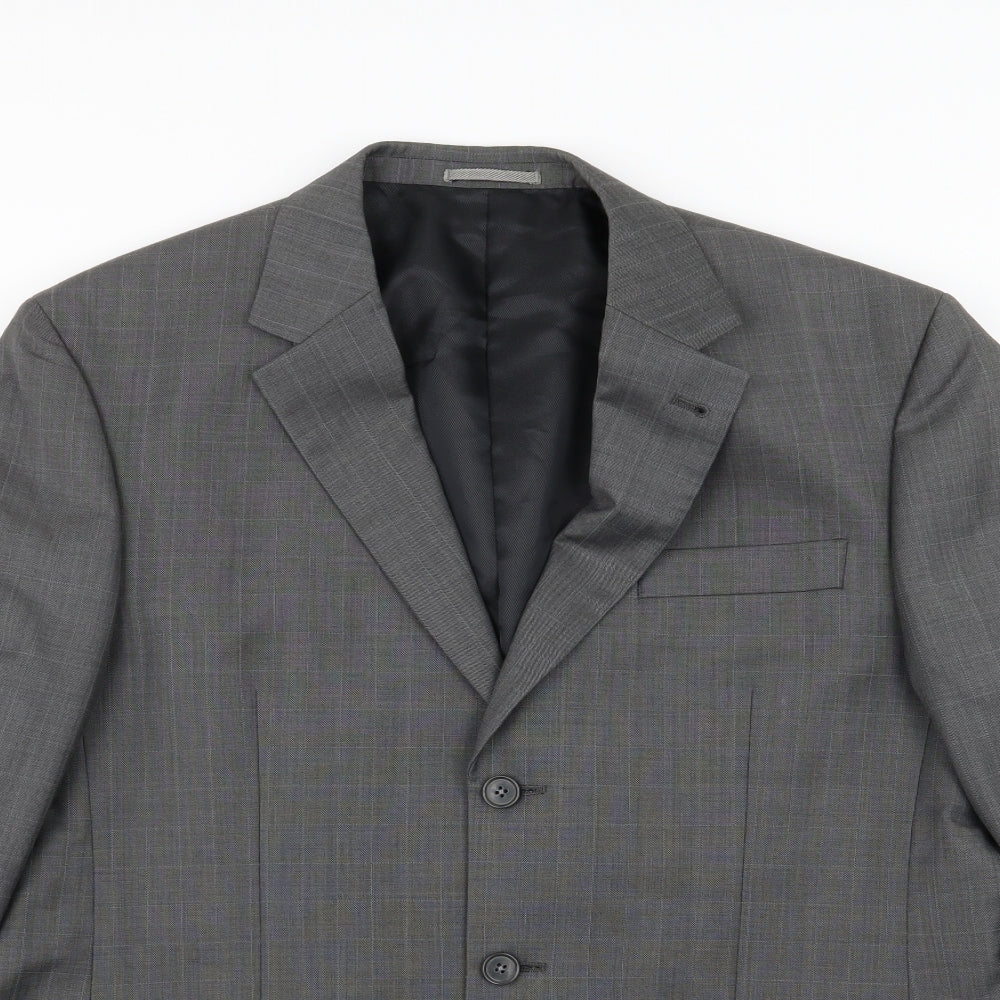 Mens UK Size 44 NEXT Regular Grey Suit Jacket