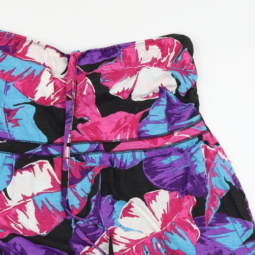 George Womens Multicoloured Floral  A-Line  Size 14