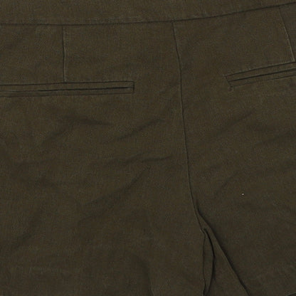 H&M Womens Green   Wrap Shorts Size 6