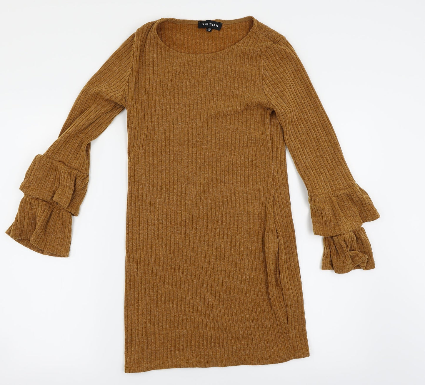 Parisian Womens Yellow   Pullover Jumper Size 12