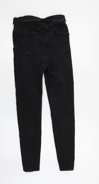 Denim & Co. Womens Black   Skinny Jeans Size 12 L30 in