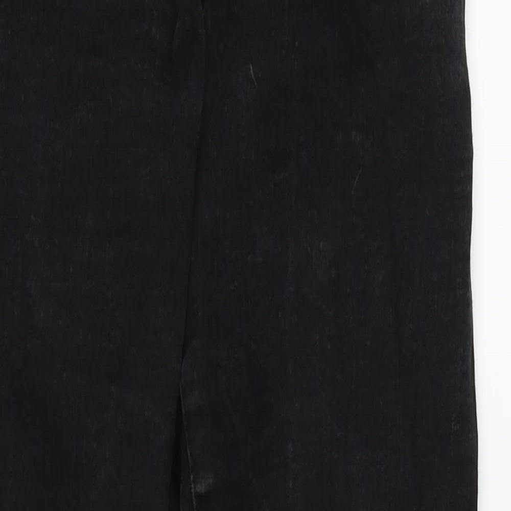 Denim & Co. Womens Black   Skinny Jeans Size 12 L30 in