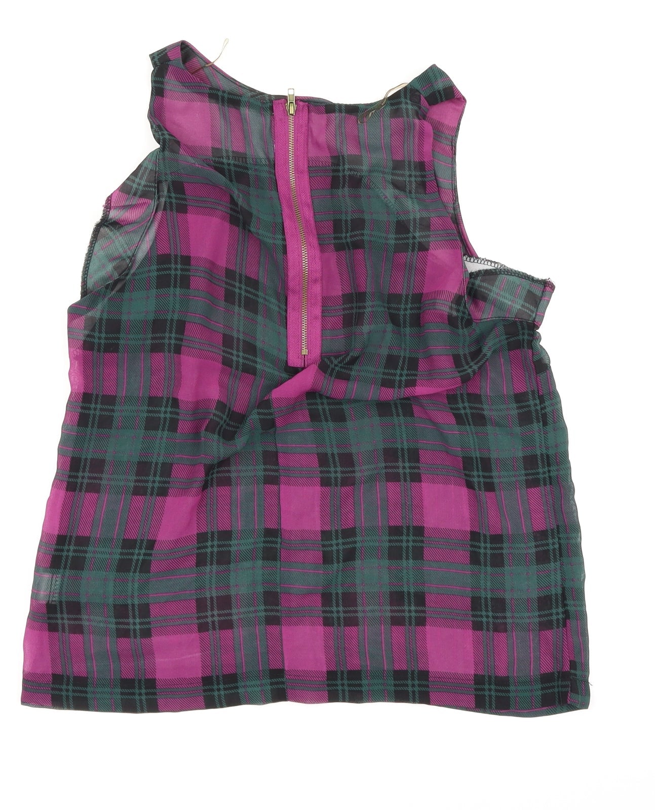Womens UK Size 12 Glamorous Multicoloured Basic Tank