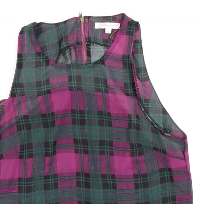 Womens UK Size 12 Glamorous Multicoloured Basic Tank