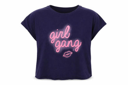 Womens UK Size 10 ASOS Blue Basic T-Shirt