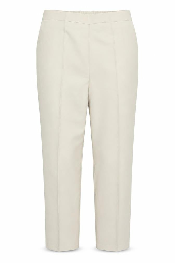 Womens UK Size 18 Preworn Regular Fit  Beige Trousers