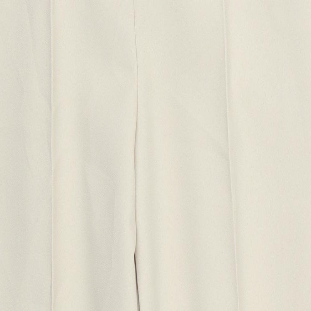 Womens UK Size 18 Preworn Regular Fit  Beige Trousers