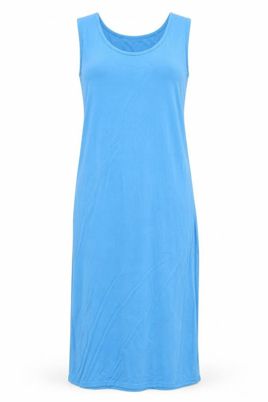 Body2Body Womens Blue   Tank Dress  Size L