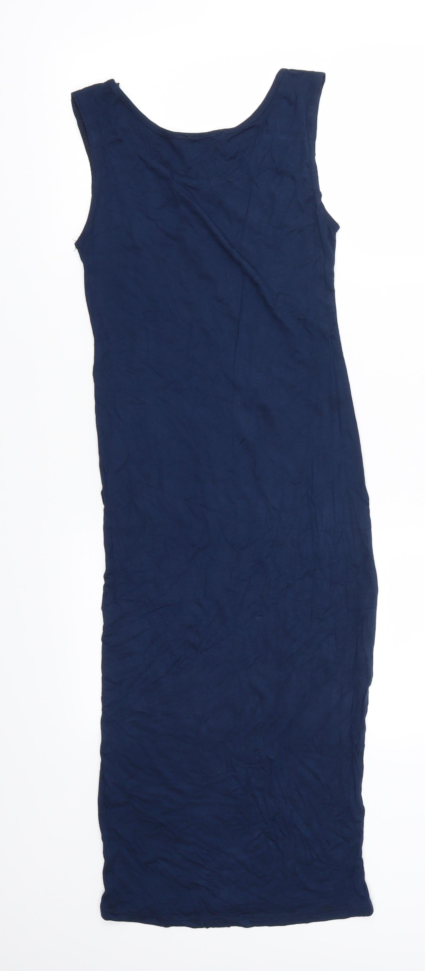 Body2Body Womens Blue   Tank Dress  Size M