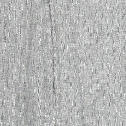 Womens UK Size 33 in Preworn Regular Fit  Grey Trousers