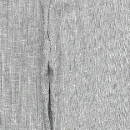 Womens UK Size 33 in Preworn Regular Fit  Grey Trousers