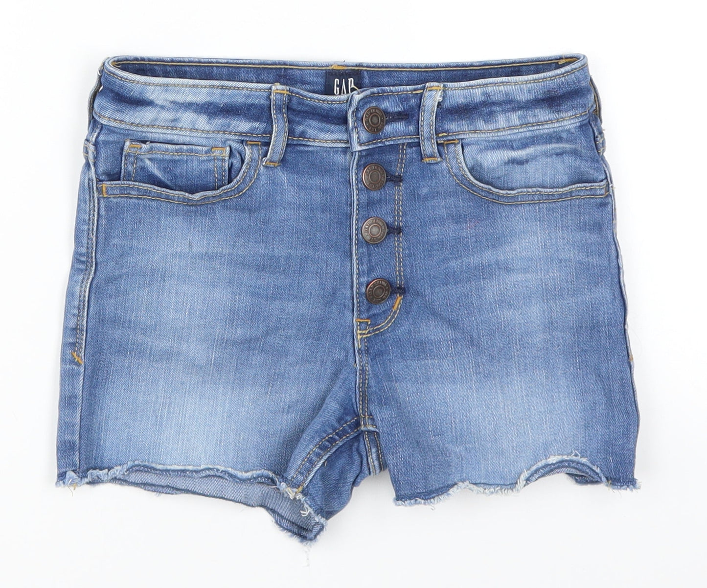 Gap Girls Blue   Hot Pants Shorts Size 10-11 Years