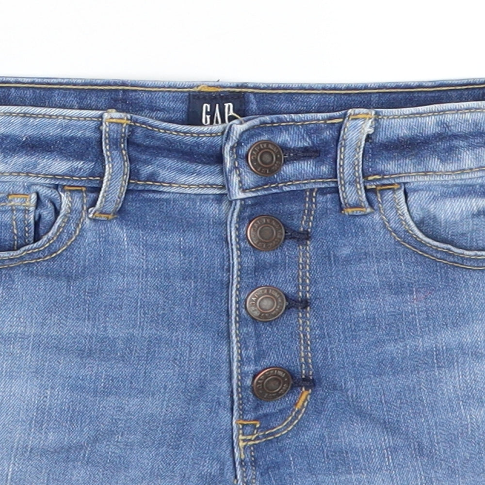 Gap Girls Blue   Hot Pants Shorts Size 10-11 Years