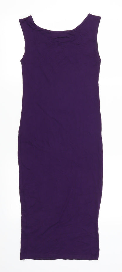 Body2Body Womens Purple   Tank Dress  Size S