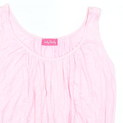 Body2Body Womens Pink   Basic Tank Size M