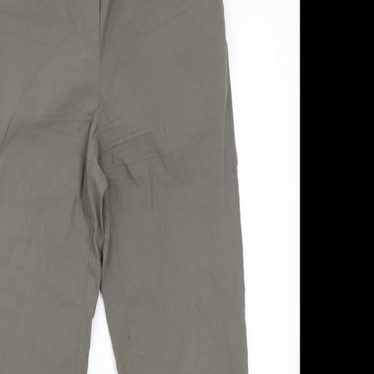 Womens UK Size 30 in Preworn Regular Fit  Green Trousers