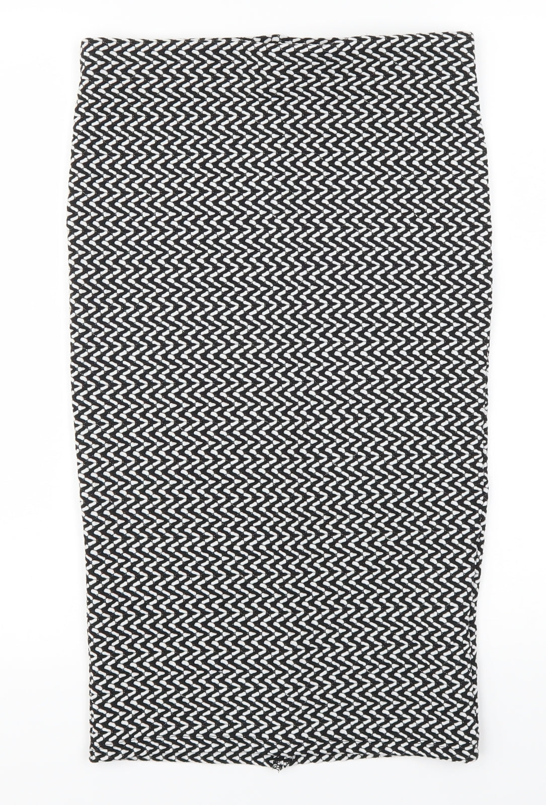 Pull & Bear Womens Grey Geometric  Straight & Pencil Skirt Size L