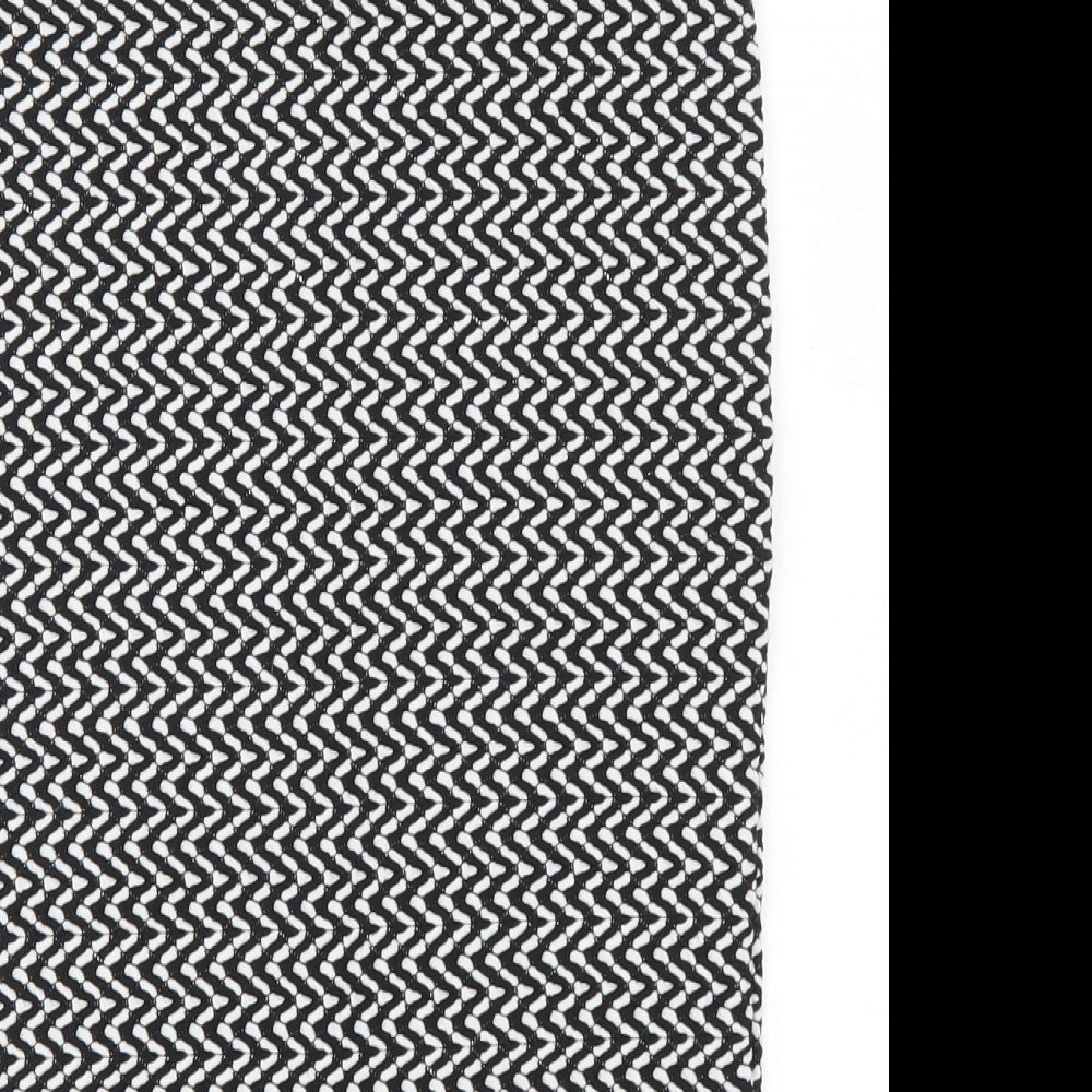 Pull & Bear Womens Grey Geometric  Straight & Pencil Skirt Size L