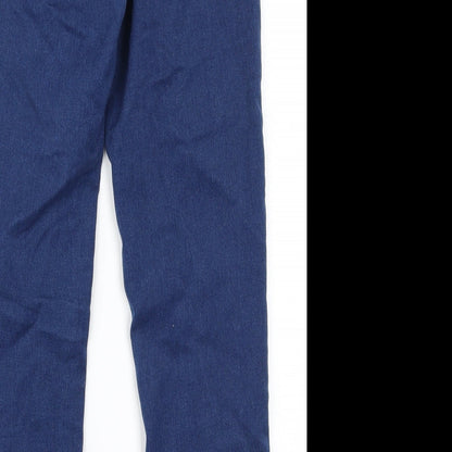 Womens UK Size 10 Warehouse Regular Fit Skinny Blue Jeans