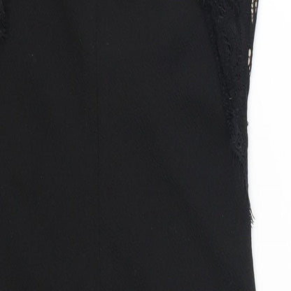 New Look Womens Black  Lace Bodycon  Size 6