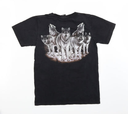 Wild Boys Black   Basic T-Shirt Size S
