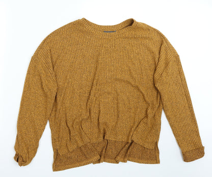 Primark Womens Yellow   Basic T-Shirt Size L