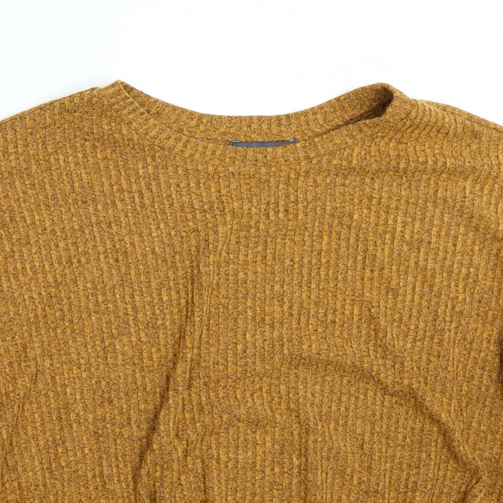 Primark Womens Yellow   Basic T-Shirt Size L