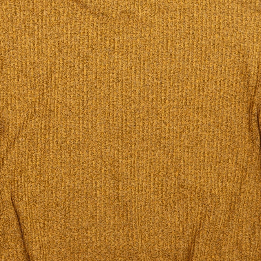 Primark Womens Yellow   Basic T-Shirt Size L