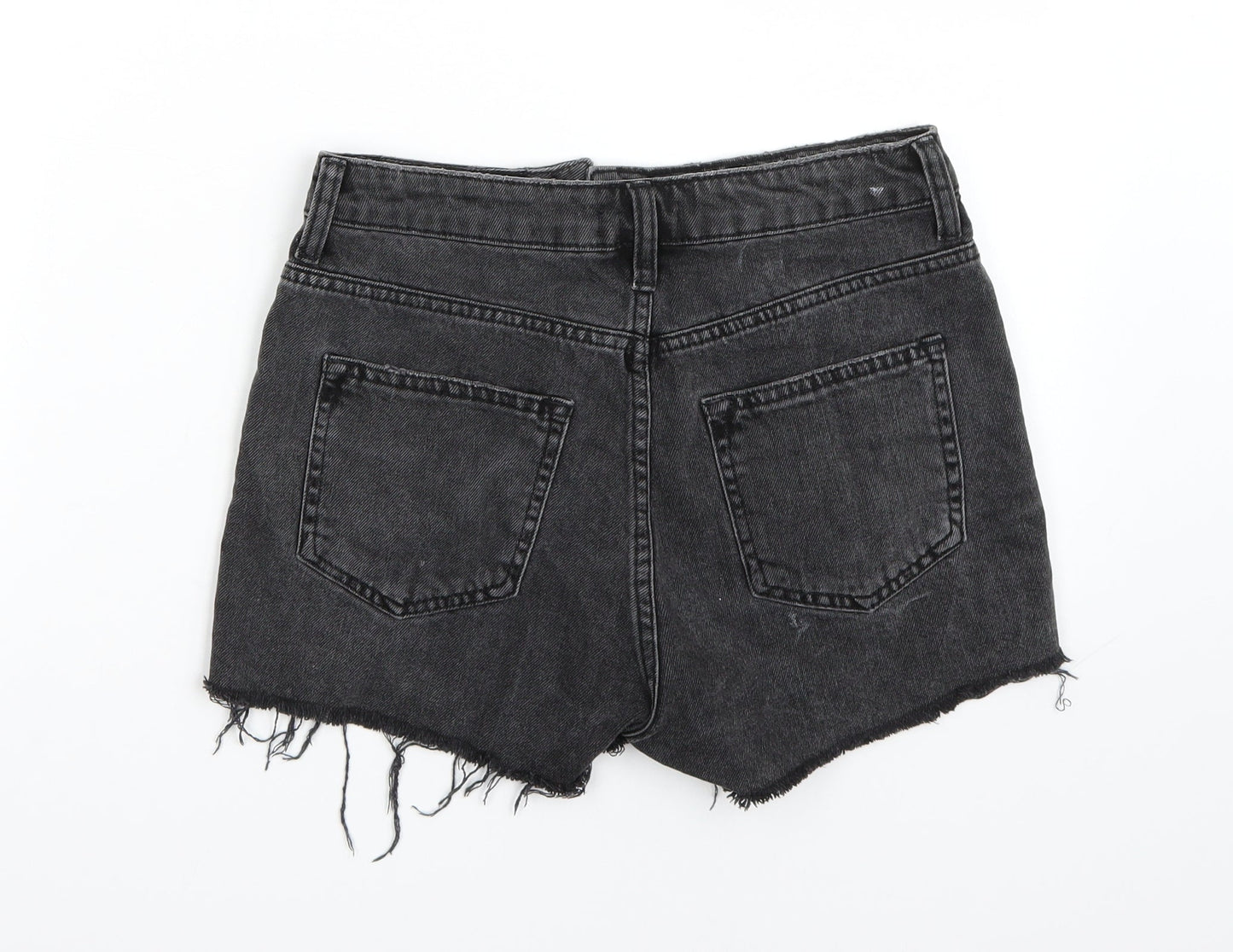 H&M Womens Black   Bermuda Shorts Size 4