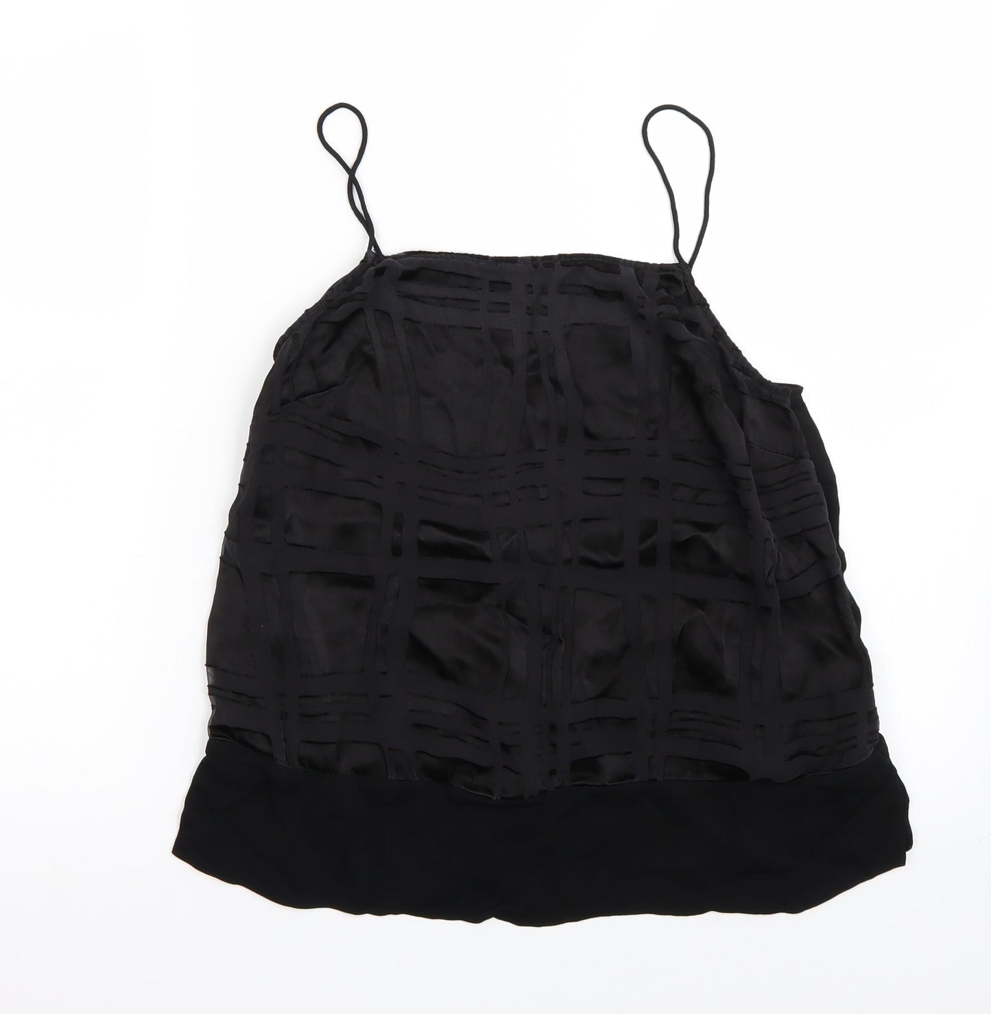 Womens UK Size 12 NEXT Black Basic Tank